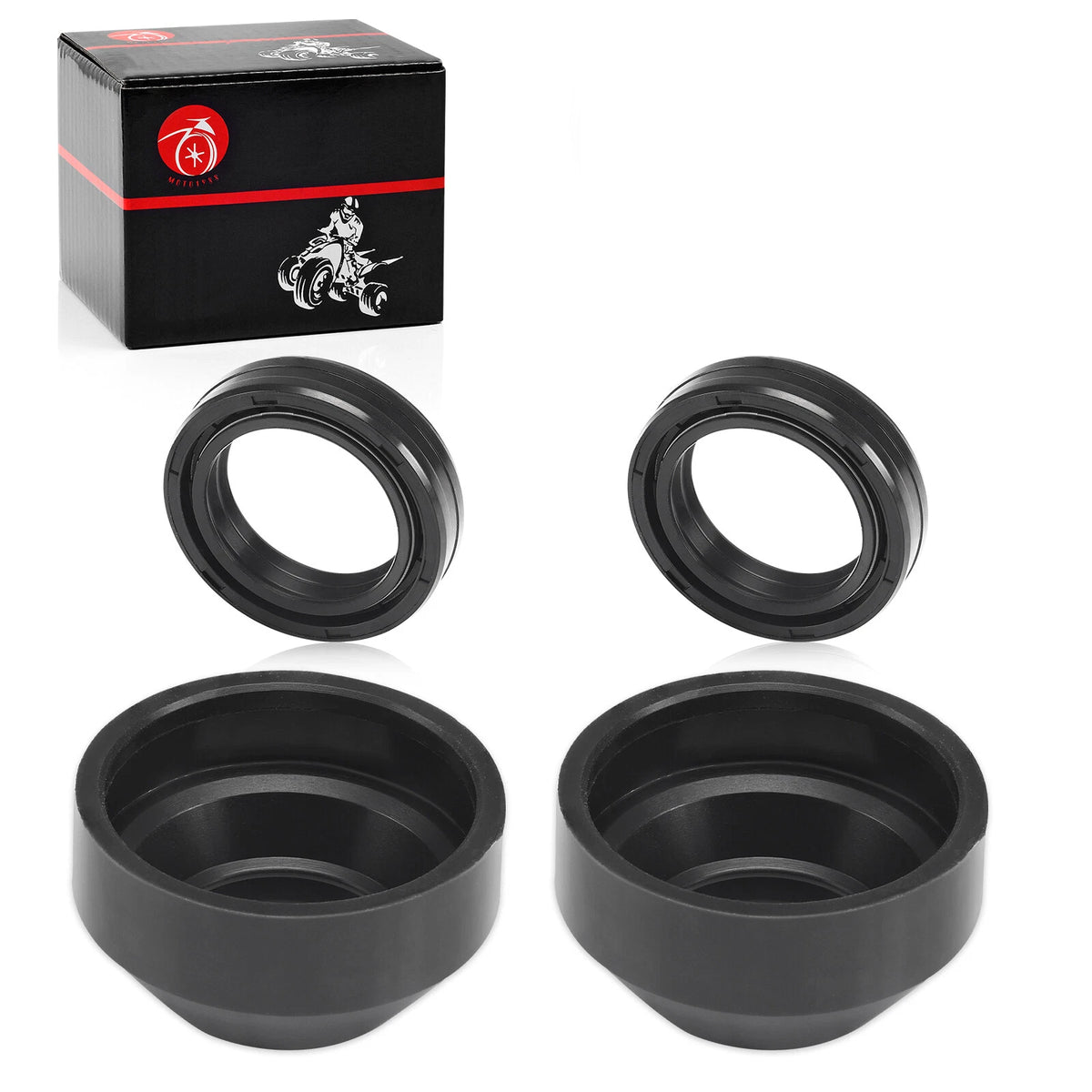 Fork Oil Seals & Dust Wiper Seals for Honda CM450 Hondamatic (1982–1983)