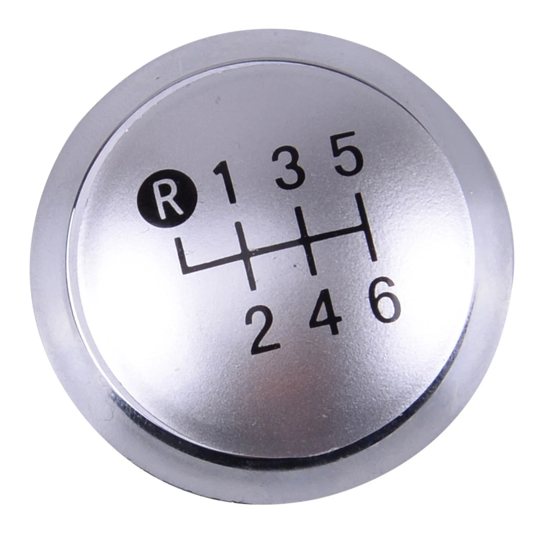 Chrome 6 Speed Gear Knob Cap for Toyota Auris (2007-2009)