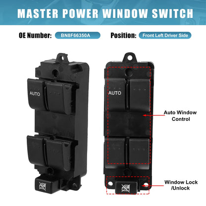 Power Window Master Control Switch Driver Side for Mazda 3 (2004-2009)
