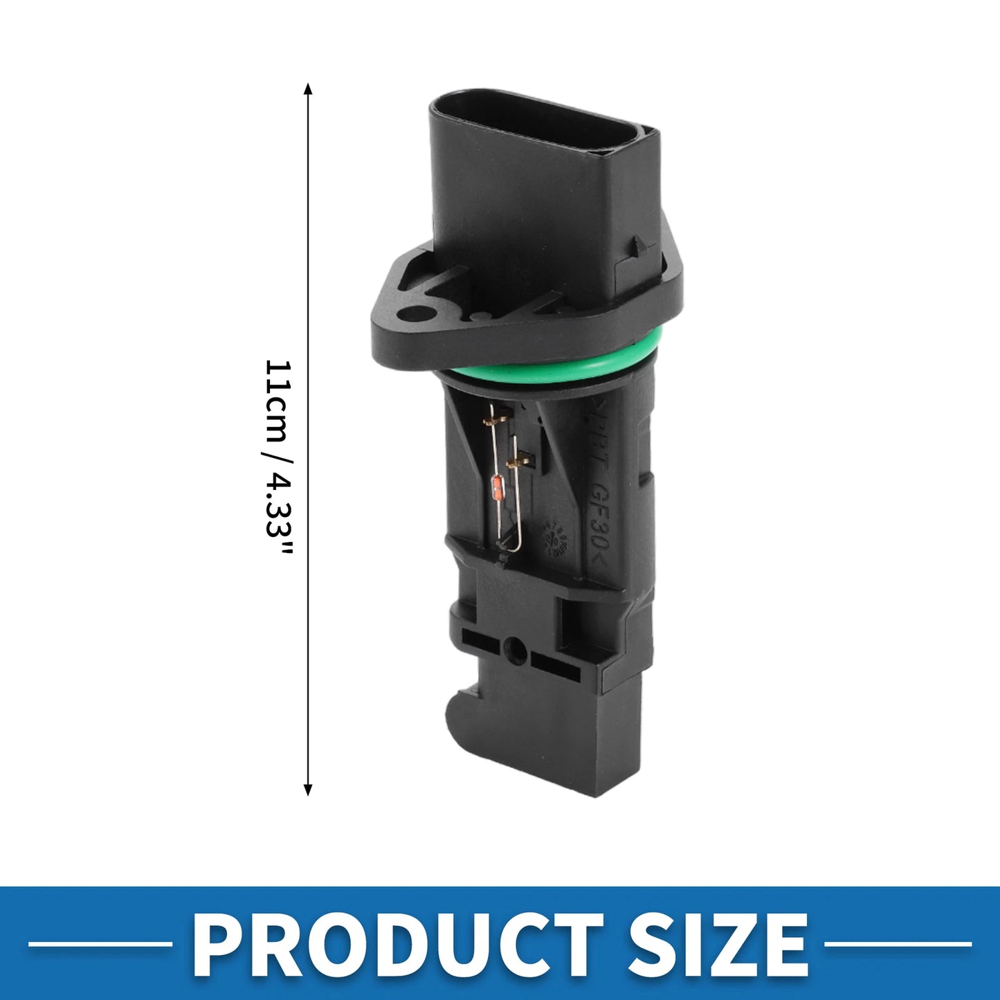 MAF Mass Air Flow Sensor for BMW 745i V8 4.4L E65 (2002-2003)
