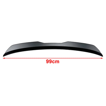 Universal Rear Roof Lip Spoiler Wing for Hatchback SUV MPV Bright Black