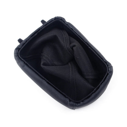 Black Gear Shift Stick Gaiter Boot & Handbrake for Opel Zafira A (1998-2002)