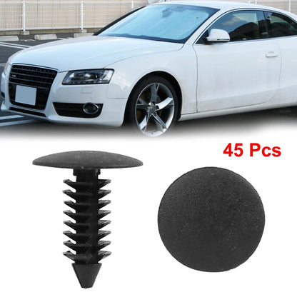 45pcs Plastic Rivet Clips for Jeep Wrangler (2007-2018)