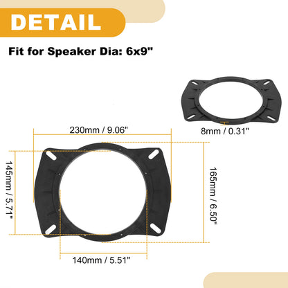 6x9" to 6.5" Speaker Spacer Rings for Nissan Sylphy  - 2 pcs