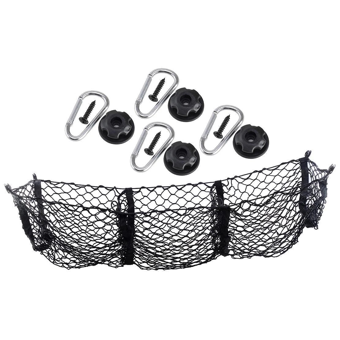 3-Pocket Net Trunk Cargo Storage Organizer for SUV Pickup Truck