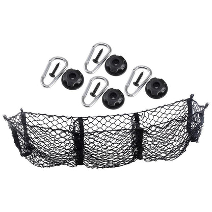 3-Pocket Net Trunk Cargo Storage Organizer for SUV Pickup Truck