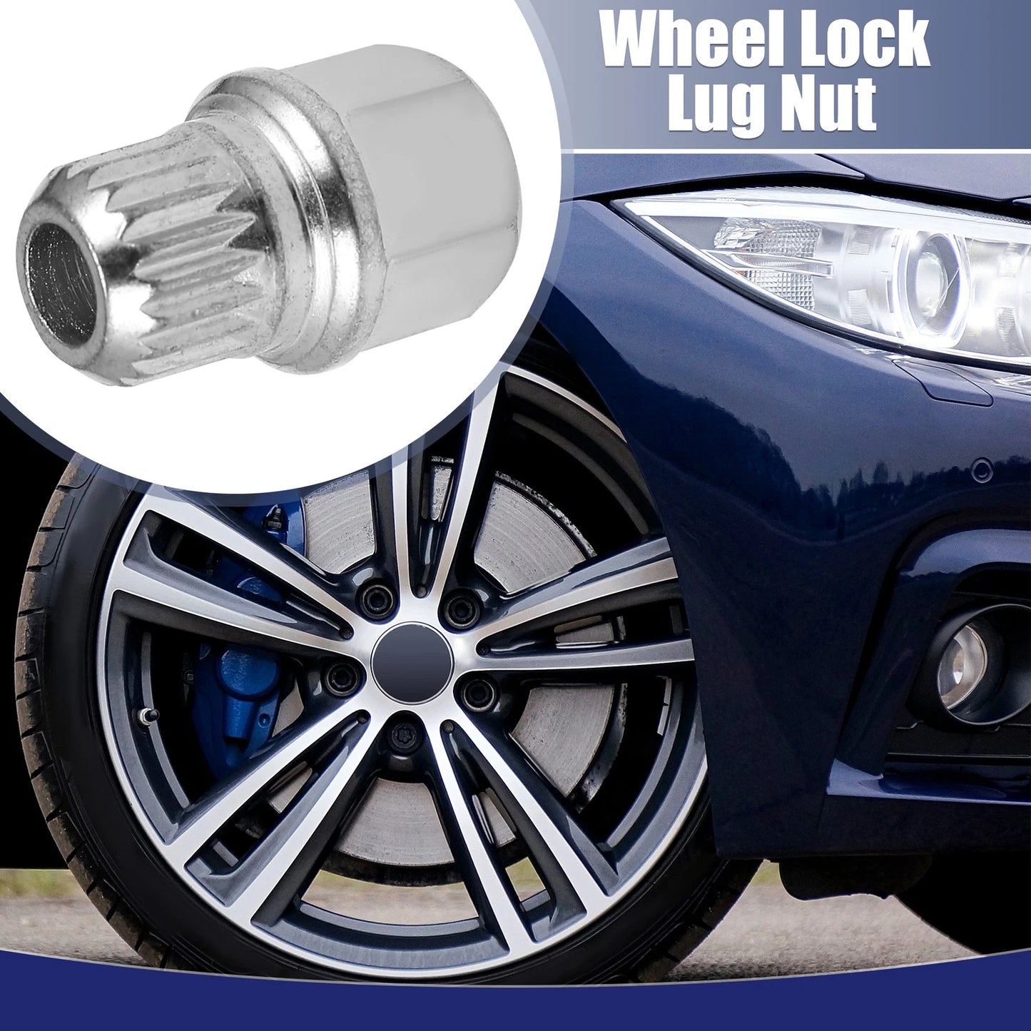 Wheel Lock Lug Nut Screw Removal Key for BMW (2019-2023)