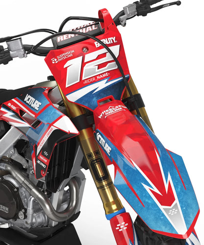 Sticker Kit for Honda CRF50 CRF 50 Roster Style Graphics (2013-2023)