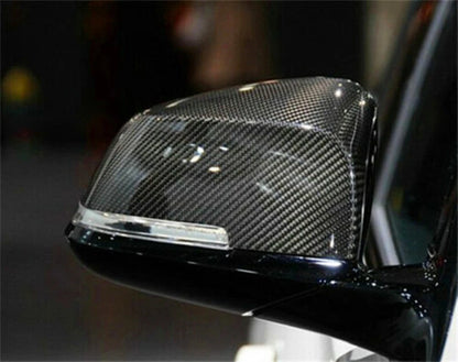 Carbon Fiber Side Mirror Covers for BMW F20 F21 F22 F30 F32 F36 F87 X1 M2 (2012-2020)