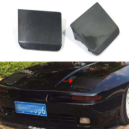 Carbon Fiber Headlight Cover Replace for Toyota Supra A70 1987-1992