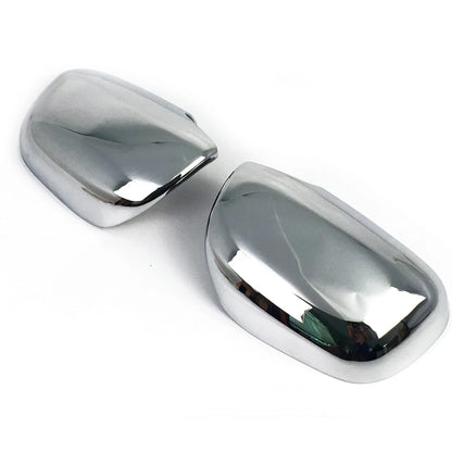 2 x Chrome Rear View Mirror Caps for Toyota RAV4 (2006-2012)
