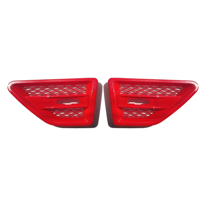 Red Side Fender Air Vent Grill Cover for Land Rover Freelander 2 LR2 (2006–2016)