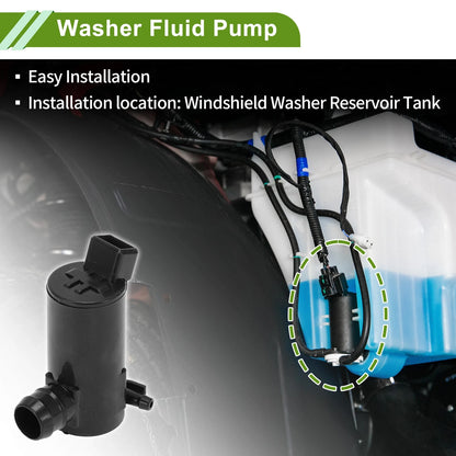 Windshield Washer Pump w/Grommet for Volvo V70 (1998-2000)