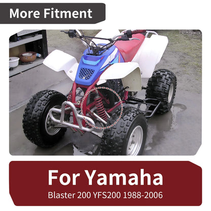 Red Front Left/Right Shock Absorber for Yamaha Blaster 1988-2006 YFS200 ATV