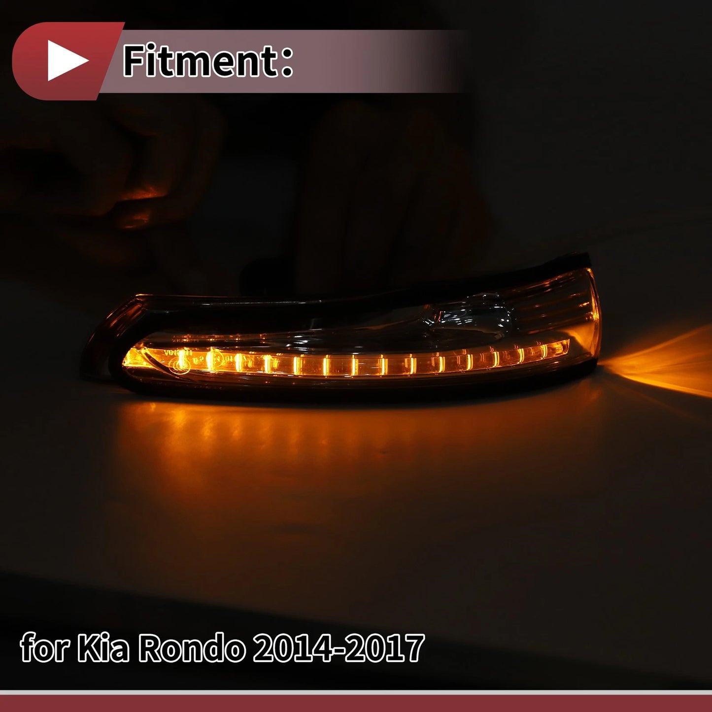 Front Right LED Turn Signal Light for Kia Rondo (2014-2017)