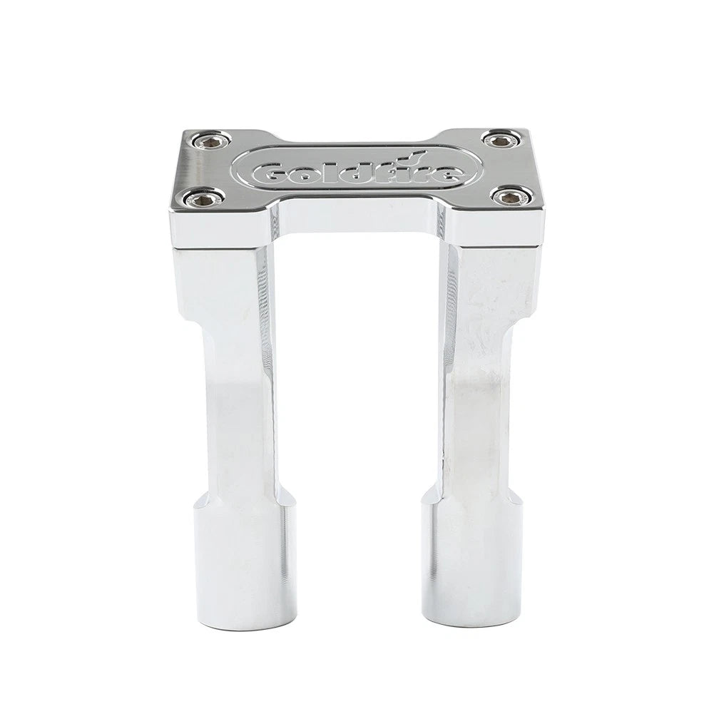 6" Pullback Handlebar Risers Clamp Chrome for Harley 1" Handlebar
