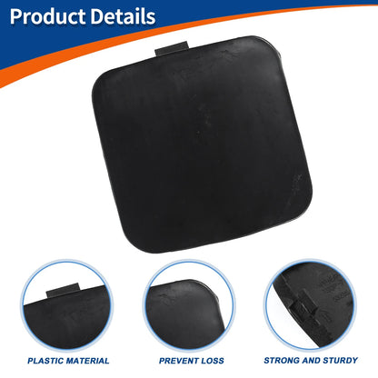 Front Car Bumper Tow Hook Cover for Toyota Rav4 (2009-2011) Unpainted