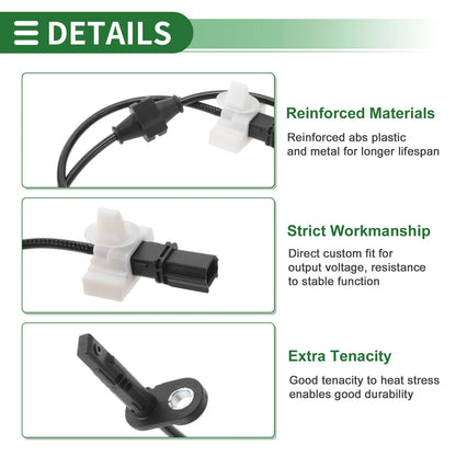 ABS Wheel Speed Sensor for Acura MDX Rear Right (2014-2018)