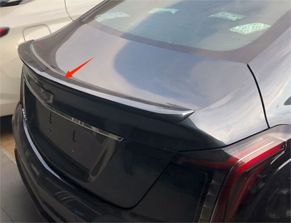 Rear Spoiler Wing for 2020-2025 Cadillac CT5 Sedan, Unpainted ABS (2020-2025)