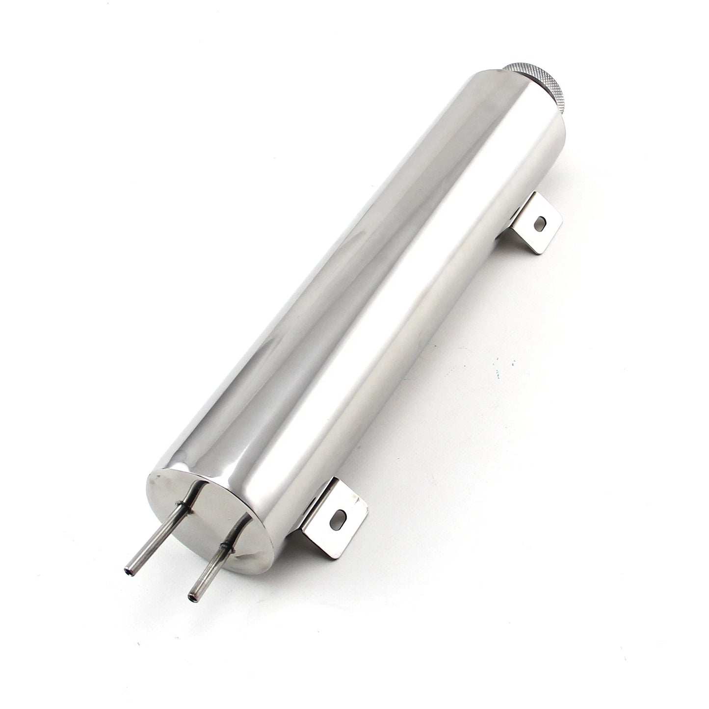 3" x 15" Stainless Steel Overflow Tank with Mounting Bracket for Car