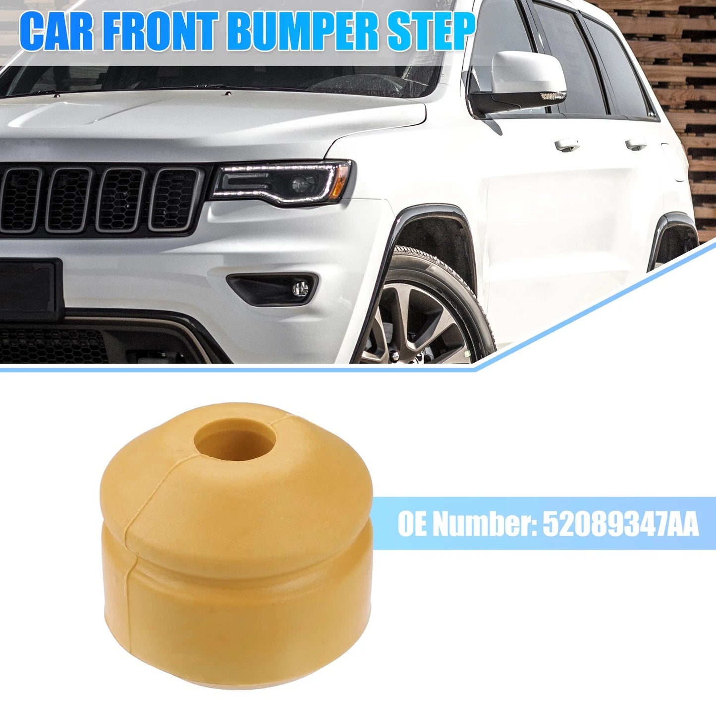 Front Bumper Step for Jeep Grand Cherokee 2006-2010 (2 x Bumpers)