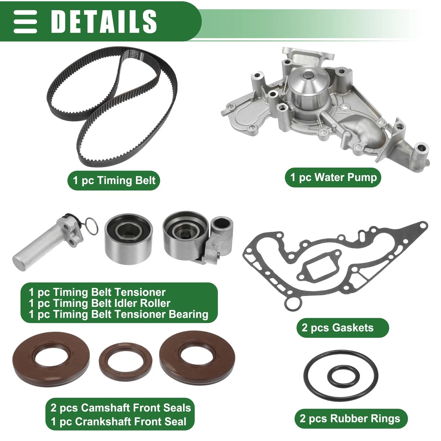 Engine Timing Belt & Water Pump for Lexus GS400 (1998-2000)