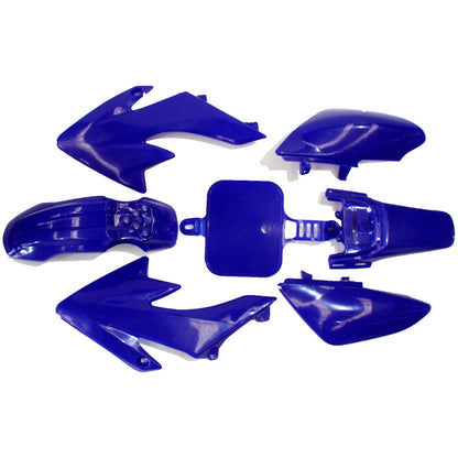 BLUE Plastics Guard Fairing Fender Kit for CRF50 110cc 125cc Dirt Bike