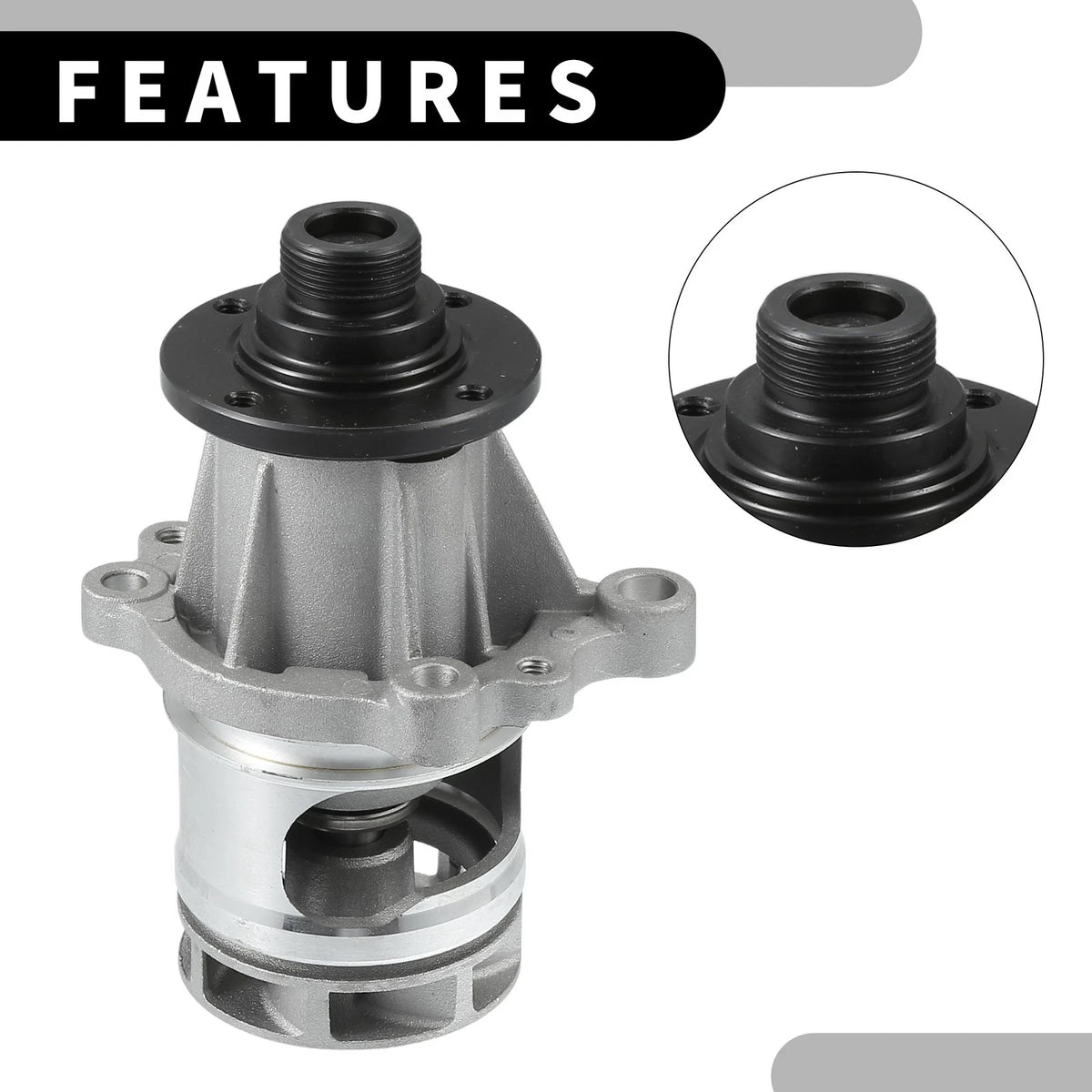 Water Pump for BMW 318I, 318IS (1991-1999) with Rubber Ring Kit