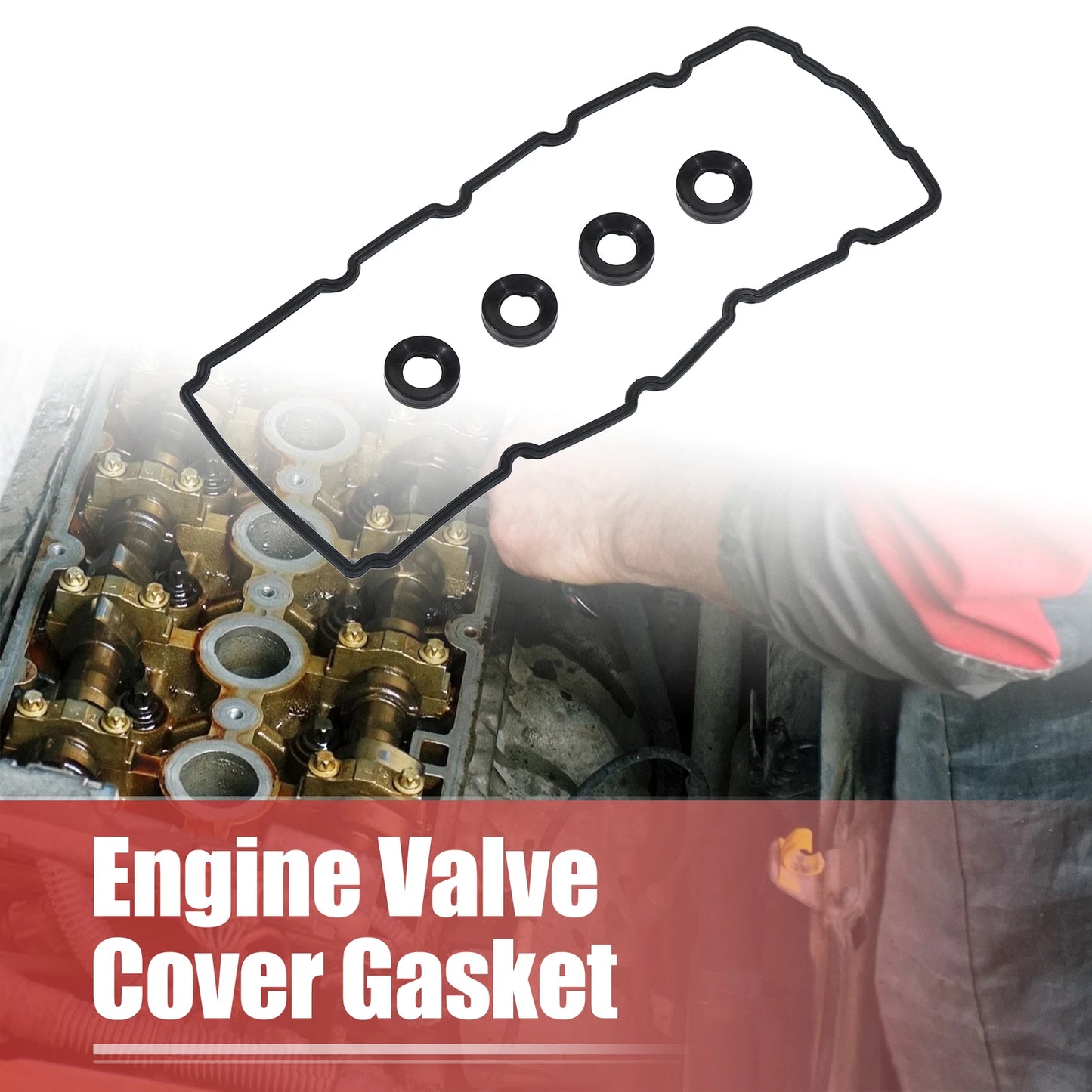 Engine Valve Cover Gasket Set for Mini Cooper 1.6L (2002-2008)