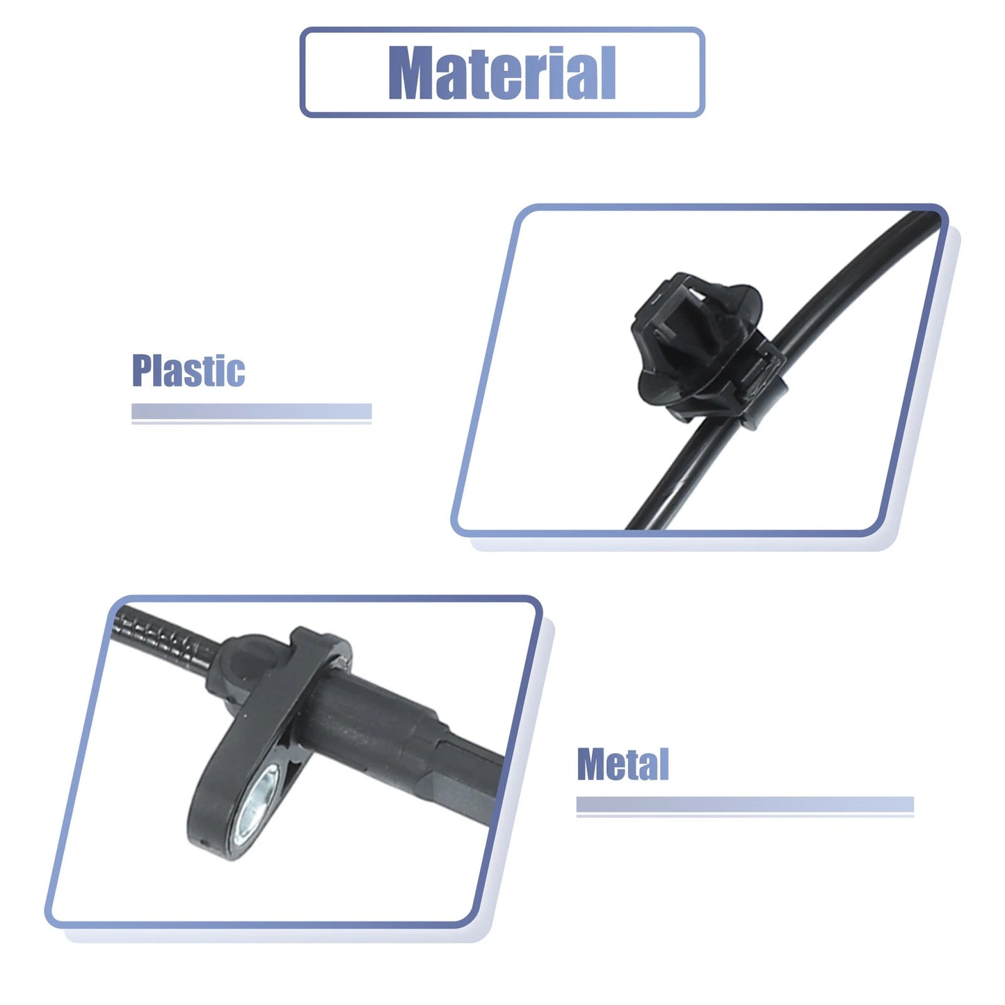 2 x Front Left Right ABS Sensors for Ford Explorer (2011-2019)