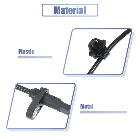 2 x Front Left Right ABS Sensors for Ford Explorer (2011-2019)