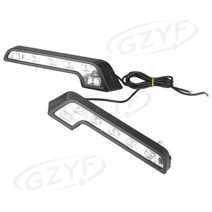 2 x 6-LED Car Daytime Running Lights for Universal Euro (2010-2023)