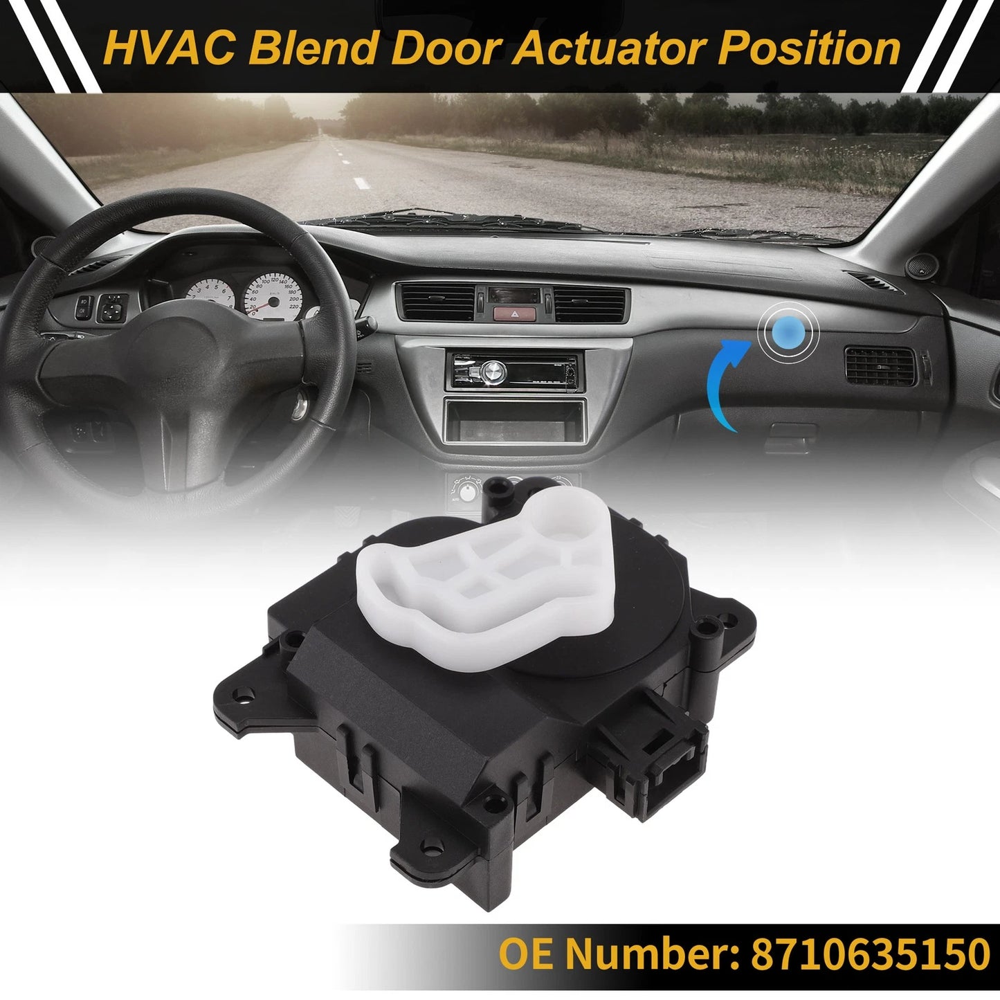 HVAC Heater Blend Door Actuator for LEXUS GX470 (2003–2009)