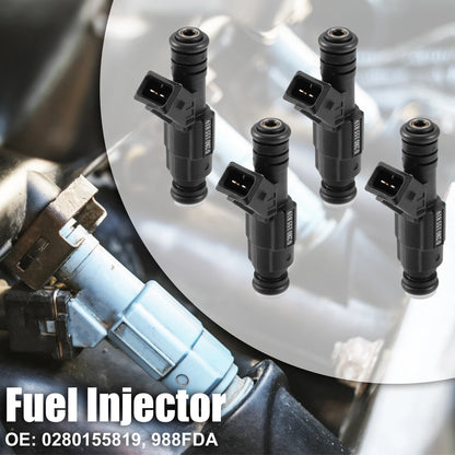 4 x Fuel Injectors for Ford Mondeo Mk2 Hatchback 1.6i 1.8i (1996-2000)
