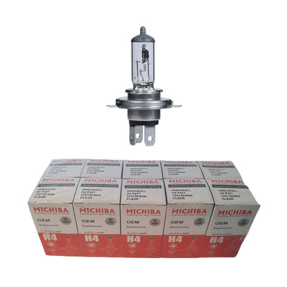 H4 Halogen Headlight Bulbs 12V 130/90W Extra Bright for Michba () x10