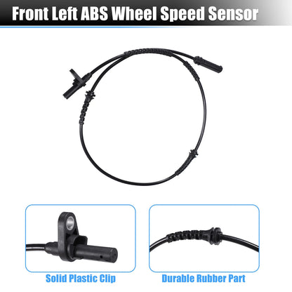 2 x ABS Wheel Speed Sensors for BMW 528i Base 3.0L (2006-2010)