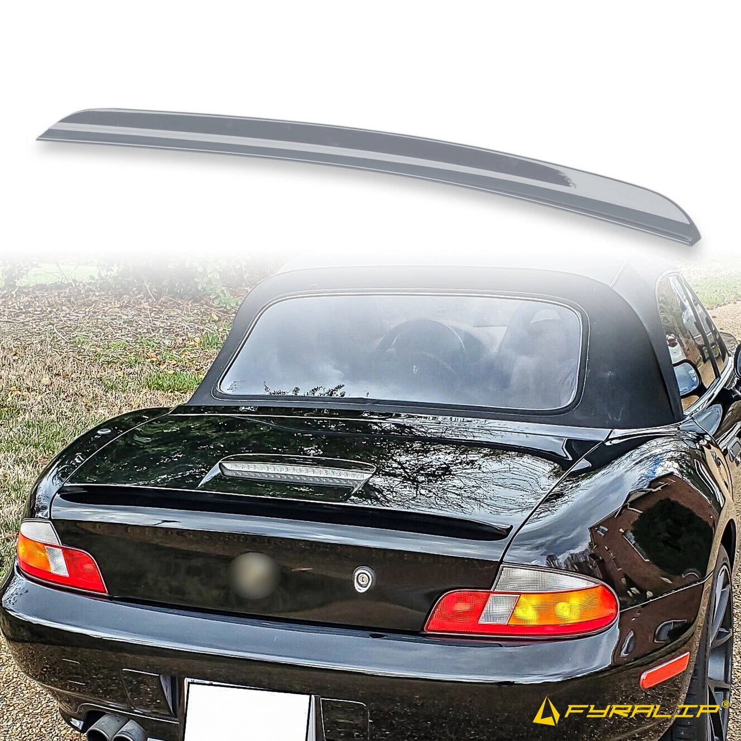 Boot Lip Spoiler for BMW Z3 E36/7 (1999-2002) Gray