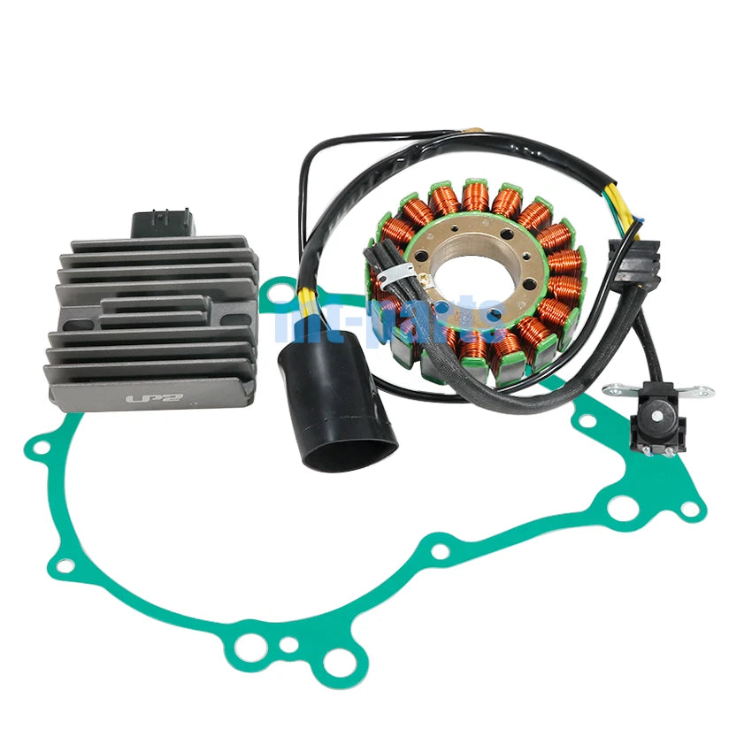 Magneto Stator, Regulator Rectifier, Gasket for Yamaha XT660Z Tenere (08-15)