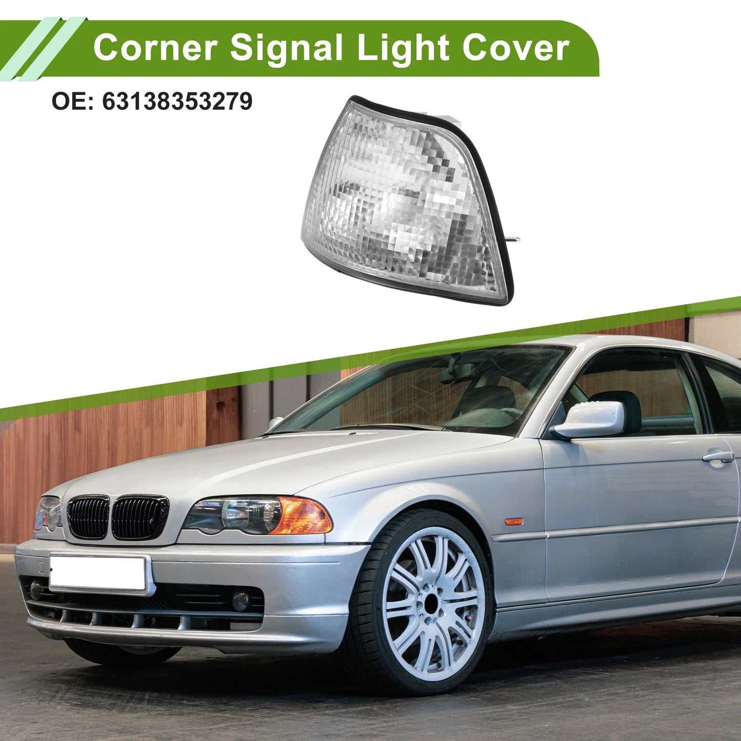 Left Corner Signal Light Cover for BMW 3 Series (2006-2013)