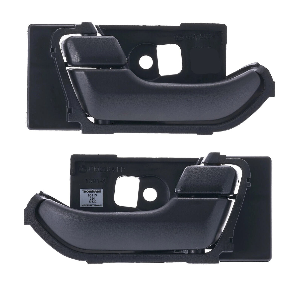 2 x Front Left & Right Inner Door Handles Black for Holden Colorado (2012-2020)