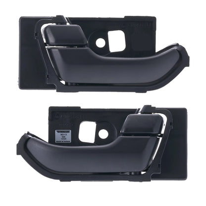 2 x Front Left & Right Inner Door Handles Black for Holden Colorado (2012-2020)
