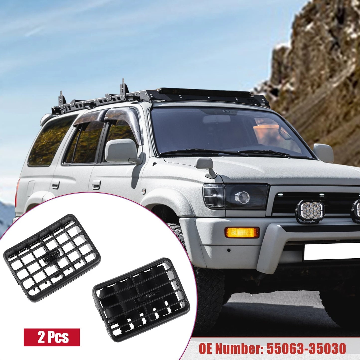 AC Air Vent Panels  for Toyota 4Runner (2003-2009)