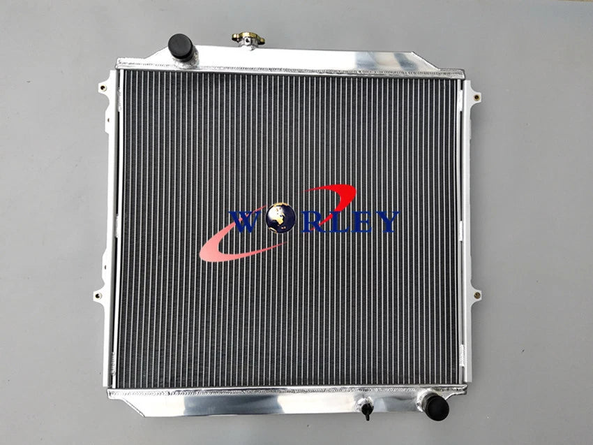 3 Row Radiator + Fan for Toyota Hilux Surf KZN185 KZJ90 KZJ95 (1996-2002)