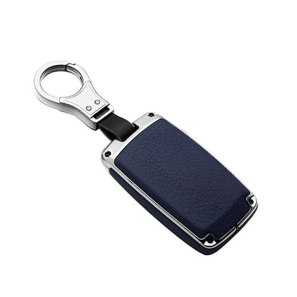 Leather Key Fob Shell Case Cover for Land Rover Discovery, Range Rover, Jaguar