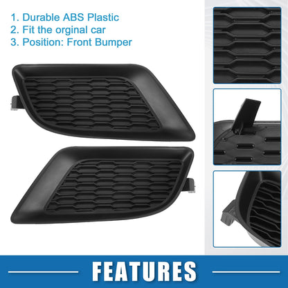 Front Left/Right Fog Light Grille Covers for Dodge Charger (2011 - 2014)