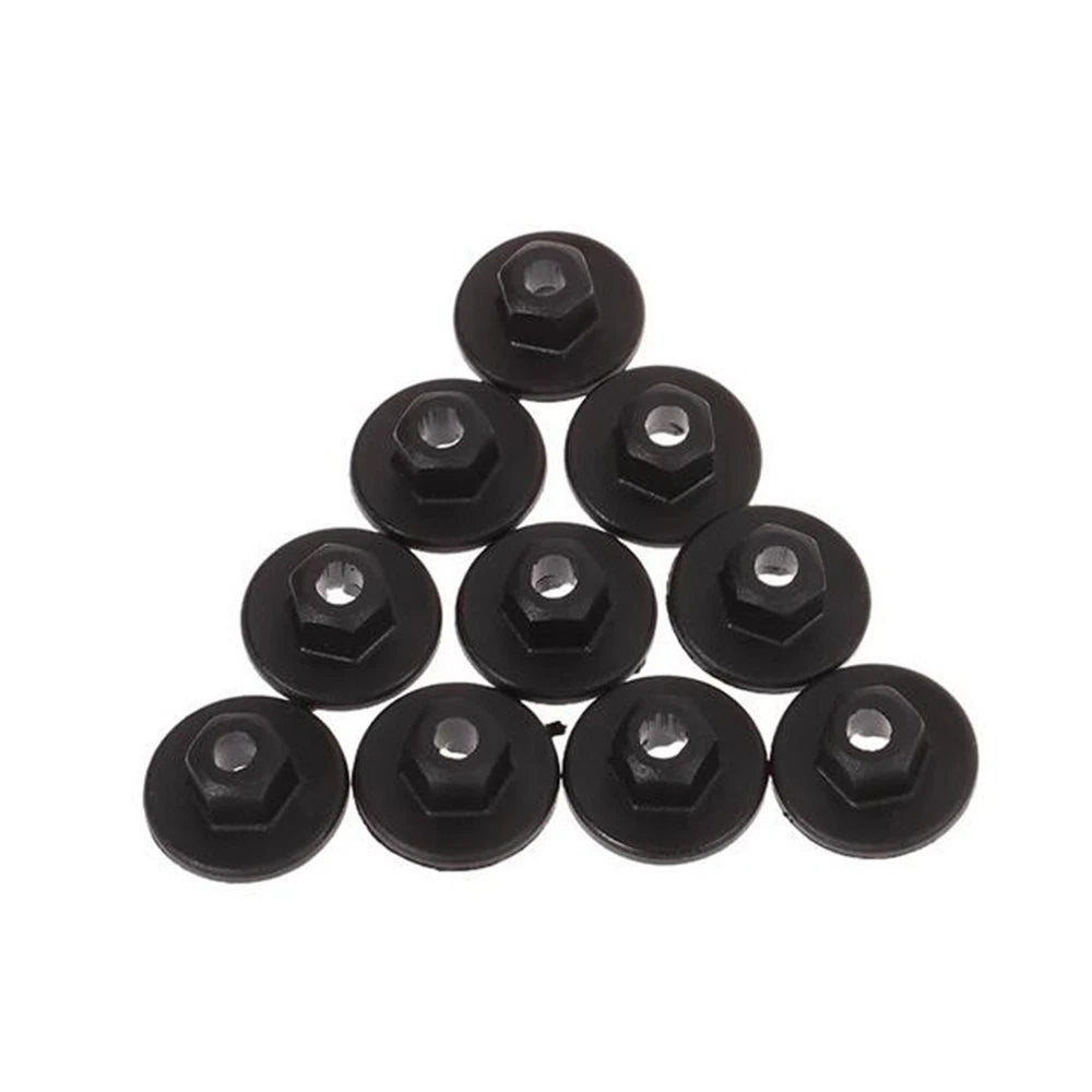 10 Pcs Black Car Retainer Clips for BMW X3 X5 X6 (2004-2010)
