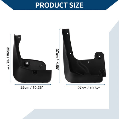 Mud Flaps Splash Guards Set for BMW X4 (2014-2018)