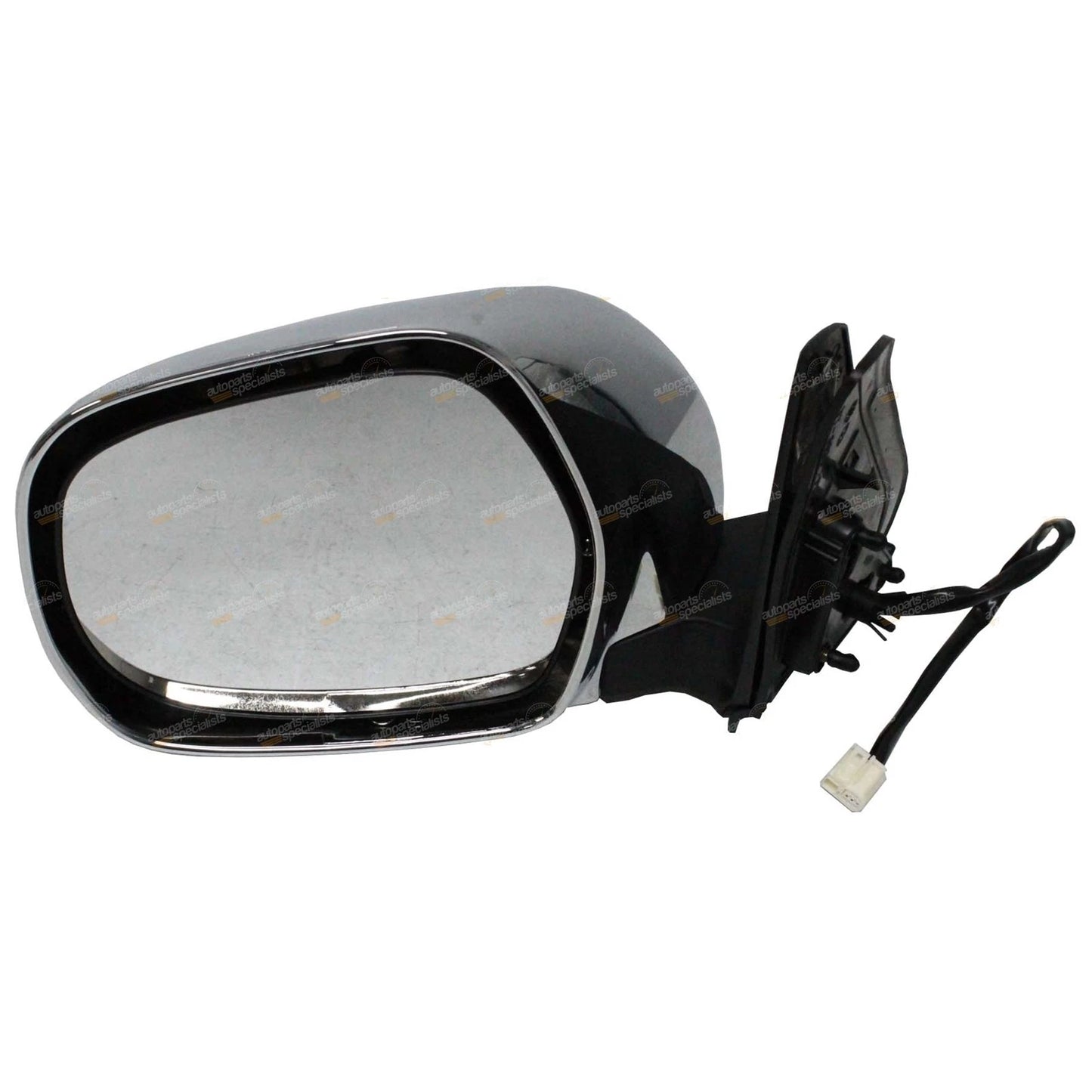 LH Chrome Electric Mirror for Toyota Landcruiser Prado 120 Series (2002–2009)