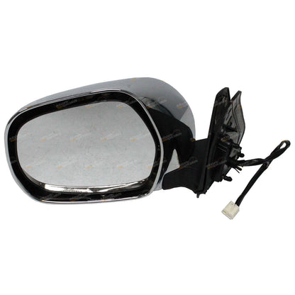 LH Chrome Electric Mirror for Toyota Landcruiser Prado 120 Series (2002–2009)