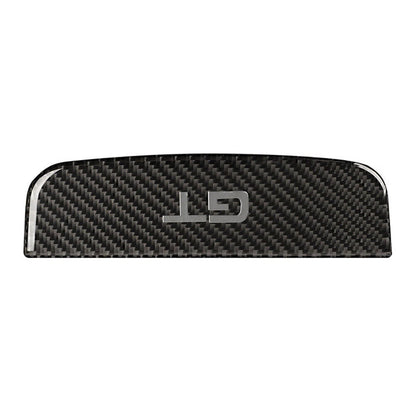Carbon Fiber Interior Storage Box Trim Cover for Ford Mustang (2015-2019)
